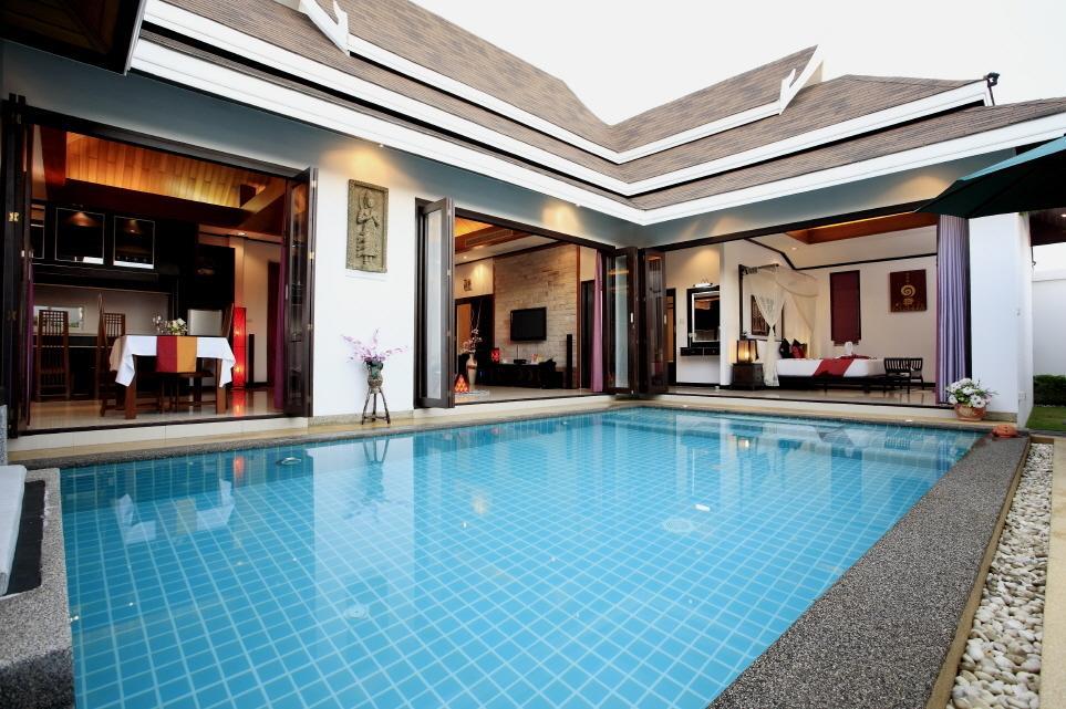 The Iris Pool Villa Rawai Chambre photo