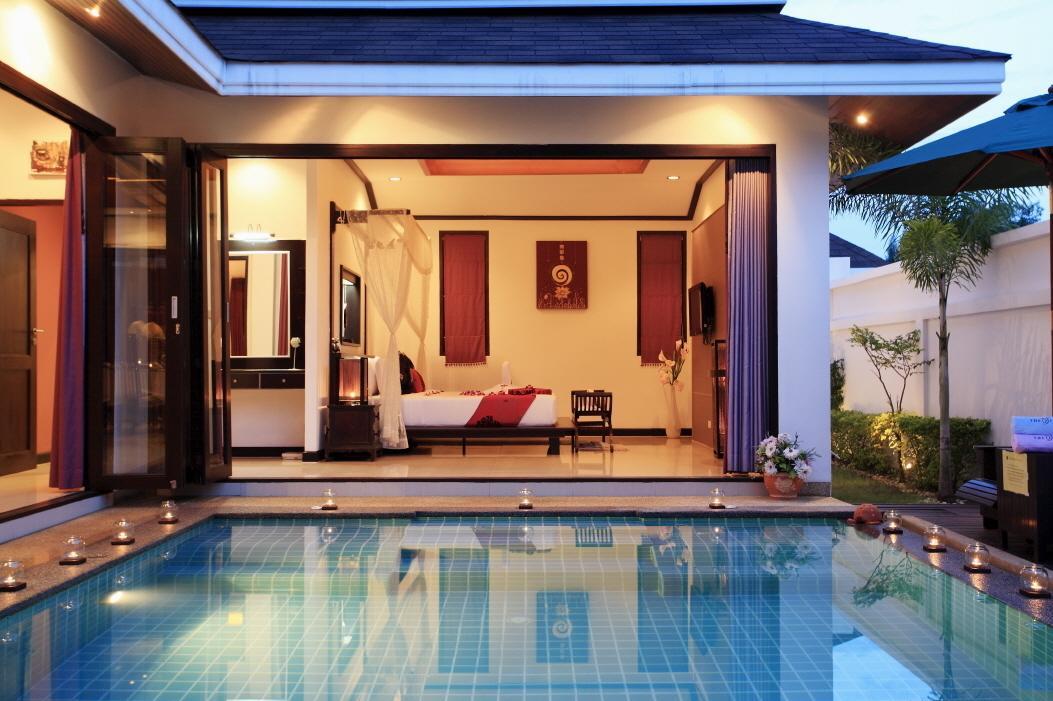 The Iris Pool Villa Rawai Chambre photo